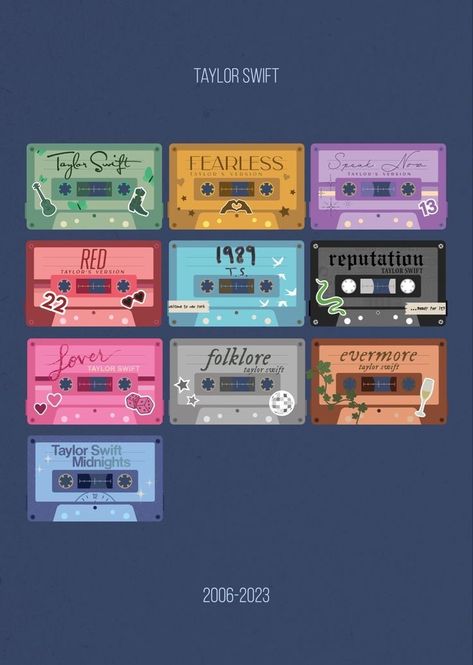 Cassette Tapes Taylor Swift, Printable Cds Taylor Swift, Taylor Swift Cassette Tapes, Taylor Youll Be Fine, Taylor Swift Door Decs, Taylor Swift Diy Crafts Ideas, Taylor Swift Cassette, Taylor Swift Album Covers, Taylor Swift Album Art