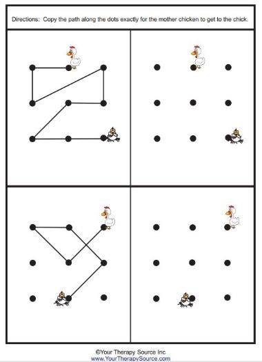 Eye Hand Coordination Worksheets, Perceptual Activities, Visual Motor Activities, Visual Perceptual Activities, Activity For Students, Visual Perception Activities, Visual Processing, Visual Tracking, Vision Therapy