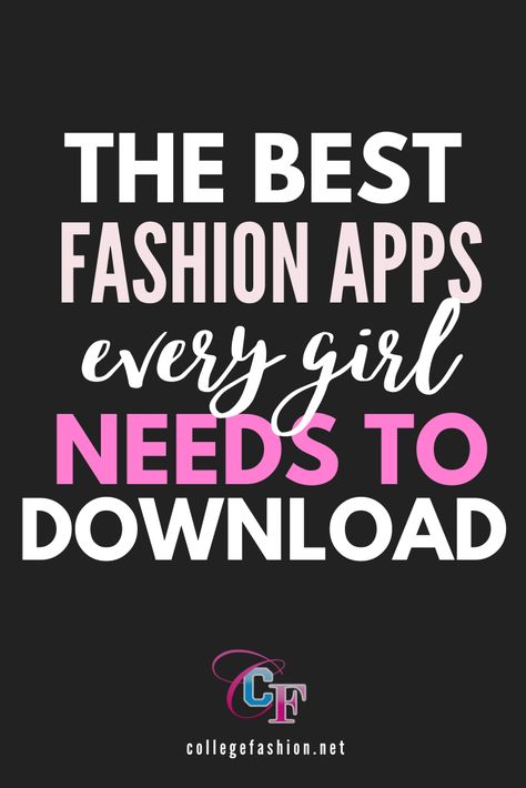 Everyone needs these game-changing fashion apps  for keeping track of style inspiration and shopping for new finds. #shopping #fashioninspiration #styleinspo #apps #fashionapps Apps For Clothes Shopping, Apps For Creating Outfits, Apps To Buy Korean Clothes In India, Fashion Games App, Shopping Apps Clothes, Apps Everyone Needs, Jewelry Capsule Wardrobe, Apps Every Girl Needs, Clothing Must Haves