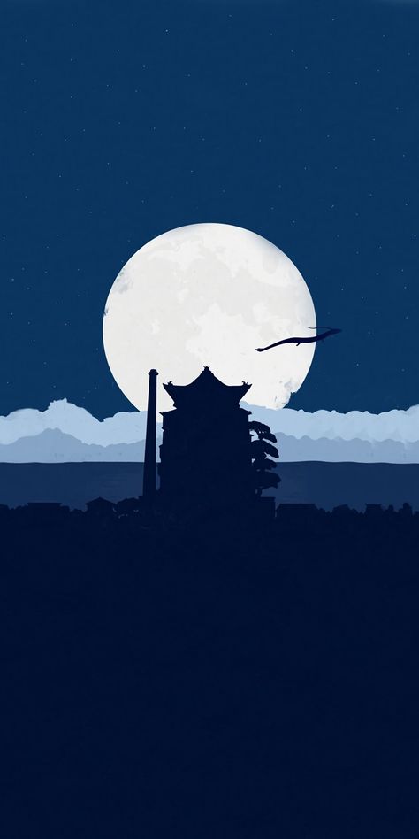 Japanese Blue Wallpapers - Top Free Japanese Blue Backgrounds - WallpaperAccess Castle Night, Night Silhouette, Wallpaper Minimalist, Monochromatic Art, Minimalist Japanese, Nature Iphone Wallpaper, Artistic Wallpaper, Minimal Wallpaper, Waves Wallpaper