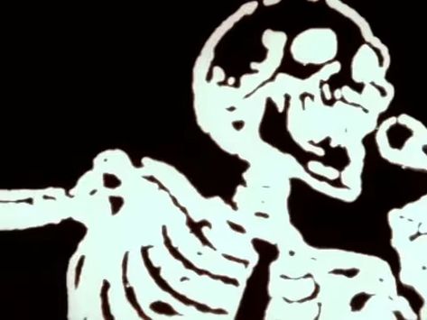 taken from rage against the machine's bulls on parade music video Bulls On Parade, Skeleton Illustration, Rage Against The Machine, Music Video, Skeleton, Music Videos, Music