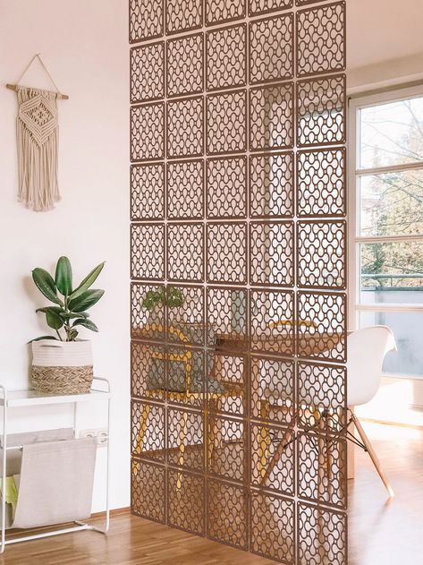 Wooden room dividers