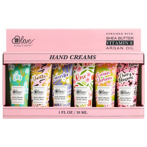 Small Gifts For Women, Hand Cream Gift Set, Dry Cracked Hands, Lotion Gift, Cracked Hands, Shea Butter Hand Cream, Hand Creams, Lotion For Dry Skin, Travel Perfume