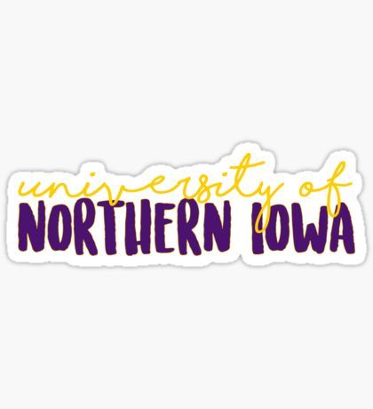 Iowa Stickers, Cedar Falls Iowa, Ames Iowa, University Of Northern Iowa, Football Spirit, Dream College, Family Christmas Gifts, Family Christmas, Iowa