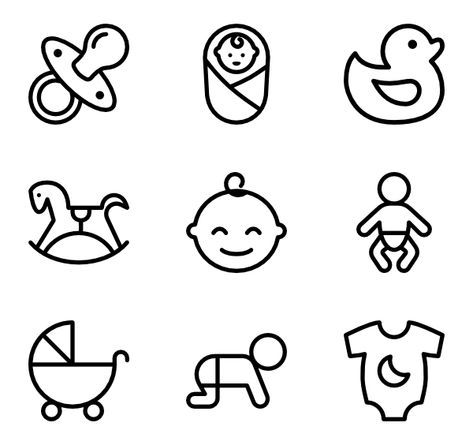 35 Baby & Children icons for personal and commercial use. Those icons Lineal icon. Download for free at flaticon.com now! #Flaticon #freeicons #icons #childrenday #childrens #family #kindergarten #baby Baby Graphic Design, Family Kindergarten, Baby Doodle, Boy Nursery Design, Family Icon, Baby Logo Design, Logo Baby, Baby Icon, Baby Logo