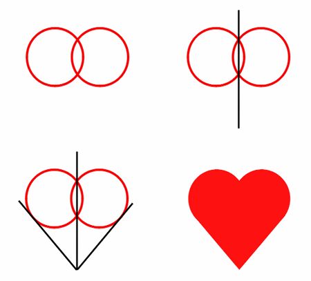 Draw Hearts, Cartoon Hearts, Easy Hand Drawings, People Cartoon, Drawing Videos For Kids, Girl Drawing Easy, Perfect Heart, Easy Drawing Steps, Easy Drawings For Beginners