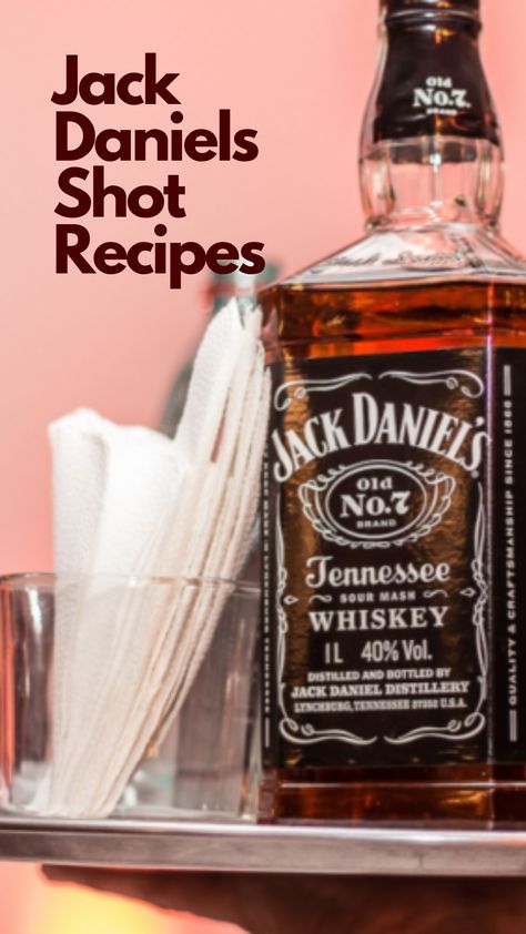 Jack Daniels Shot Recipes Shots With Jack Daniels, Cooking With Jack Daniels, Jack Daniel’s Cocktails, Jack Daniels Shots, Jack Daniels Drinks, Jack Daniels Label, Shots Recipes, Jack Daniels Cake, Homemade Baileys