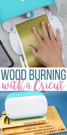 Cricut Wood Burning, Cricket Joy Projects Craft Ideas, Cricut Wood, Cricut Projects Easy, Cricut Explore Air Projects, Vinyle Cricut, Circuit Crafts, Cricut Supplies, Cricut Stencils