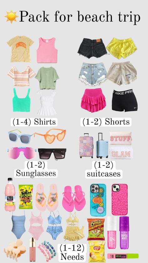 Preppy Packing, Road Trip Bag, School Backpack Essentials, Backpack Essentials, Preppy Girls, Packing List For Vacation, Beach Fits, Cute Outfits For School, Cute Preppy Outfits