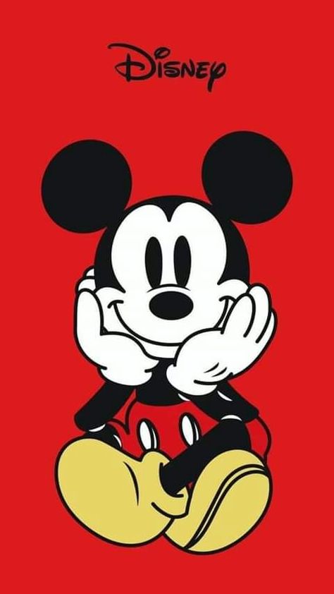 Mouse Wallpaper, Mickey Mouse Wallpaper, Wallpapers, Disney, Red, Black