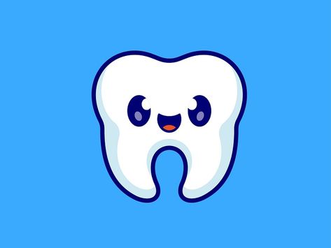 Tooth Character Expression🦷 by catalyst on Dribbble Tooth Character, Tooth Illustration, Teeth Illustration, Teeth Logo, Smile Teeth, Illustration Cute, Mascot Design, You're Awesome, Icon Illustration