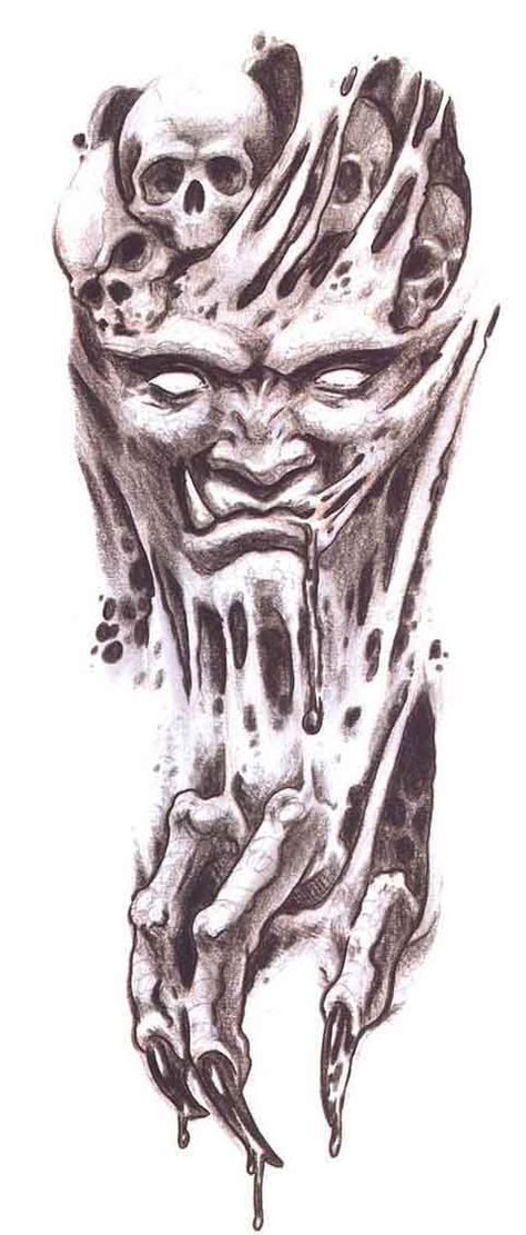 demon drawings | Demon New 42 demons design, art, flash, pictures, images, gallery ... Dr Tattoo, 42 Tattoo, Evil Tattoos, Art Flash, Devil Tattoo, Kunst Tattoos, Demon Tattoo, Muster Tattoos, Skulls Drawing