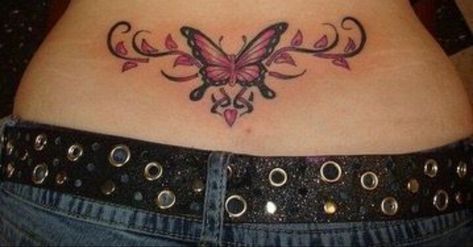 #y2k #trampstamp #tattoo #tattooideas #y2kfashion #2000s Best Couple Tattoos, Funky Tattoos, Couples Tattoo Designs, Tasteful Tattoos, Pretty Tattoos For Women, Cute Little Tattoos, Girly Tattoos, Elegant Tattoos, Dope Tattoos