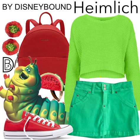 Disneyland Disneybound, A Bugs Life, Disney Character Outfits, Cute Disney Outfits, Bugs Life, Movie Inspired Outfits, Disney Inspired Fashion, Disney Outfit, Disney Bound Outfits