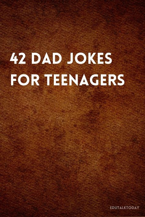 Check out 42 dad jokes that are perfect for teenagers. These jokes combine classic dad humor with a modern twist that teens will enjoy. Gen Z Humor Pictures, Bad Jokes That Are Funny, Funniest Dad Jokes Hilarious, Dad Jokes Hilarious, Jokes For Teenagers, Jokes Dark, Funny Dad Jokes, Best Dad Jokes, Bad Dad Jokes