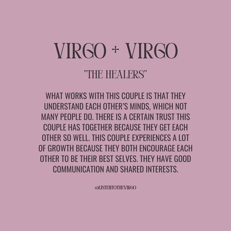 Virgo Love Compatibility + What Works 💞 #Listentothevirgo Virgo And Virgo Compatibility, Virgo And Virgo, Virgo Soulmate, Virgo Matches, Virgo North Node, Virgo Love Compatibility, Virgo Compatibility, Virgo Woman, North Node