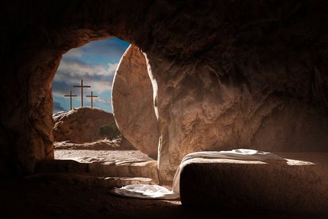 The World To Come, Jesus Tomb, Jesus Background, The Atonement, He Is Risen Indeed, Jesus Crucified, Bible Artwork, Garden Of Gethsemane, Church Backgrounds