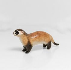 Ferret Animal, Clay Totem, Model Clay, Animal Totem, Wood Carving Designs, Polymer Clay Animals, Clay Figurine, Clay Animals, Miniature Animals