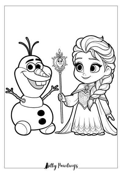 18+ Elsa & Anna (Frozen) Coloring Pages - Free Printables Most Famous Movies, Elsa Theme, Elsa Anna And Olaf, Ariel Coloring Pages, Snowman Coloring, Printable Animal Masks, Anna And Olaf, Animal Masks For Kids, Elsa Coloring