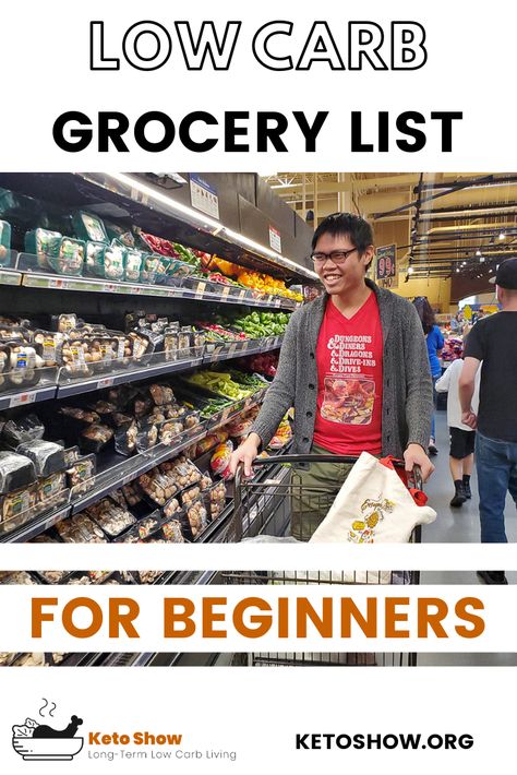 Low Carb Diet Grocery List, Low Carb Grocery List Shopping, Low Carb Walmart Shopping List, Low Carb Shopping List Grocery Store, Keto Friendly Grocery List, Low Carb On A Budget Grocery Lists, No Sugar Or Carb Diet Food Lists, Low Carb Foods List For Beginners, Good Carbs List