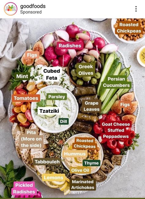 Fall Platters Food, Entertaining Platter Ideas, Charcuterie And Veggie Board, Vegan Grazing Board Ideas, Christmas Mezze Platter, Greek Food Platter, Crudite Charcuterie Board, Dips Platter Ideas, Grazing Board Vegetarian