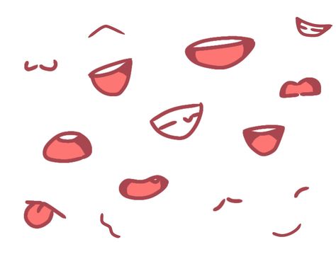 Mouth For Animation, Cute Chibi Mouth, Custom Gacha Mouths, Gacha Mouth Tounge Out, Gacha Club Mouth Edit, Chibi Mouth Reference, Gacha Mouth Base Smile, Cartoon Mouth Reference, Cute Anime Mouth