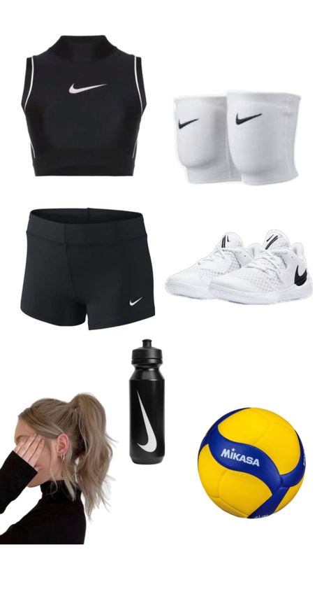 Volleyball Training, Training Clothes, Lazy Outfits, Sporty Outfits, Women's Costumes, My Vibe, Gym Outfit, Volleyball, Workout Clothes