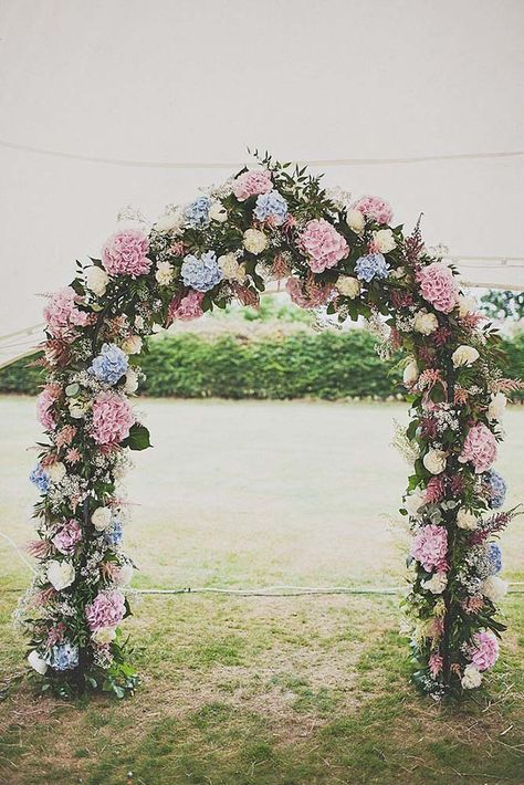 Floral Ceremony Arch Decoration Ideas ❤ See more: http://www.weddingforward.com/wedding-arch-decoration-ideas/ #weddings Arch Decoration, Arch Decoration Wedding, Church Flowers, Ceremony Arch, Floral Arch, Wedding Crown, Festival Wedding, Floral Crown, Ceremony Decorations