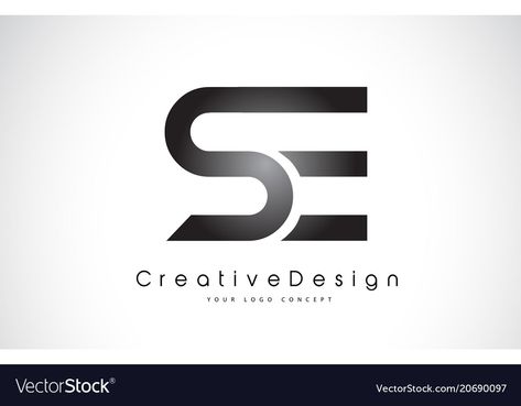 S E Logo Design, E And S Logo, Se Logo Design Letter, Es Logo Design, 3 Letter Logo Design, S Letter Design, 3 Letter Logo, Es Logo, E Letter Logo