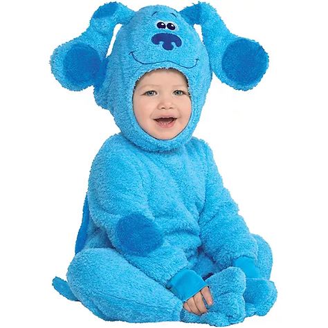 Baby Blue Costume - Blues Clues & You Blues Clues Costume, Nickelodeon Costumes, Clue Costume, Baby Animal Costumes, Blue's Clues Birthday, Blue's Clues Birthday Party, Blue Clues, Party City Costumes, Blue Costume