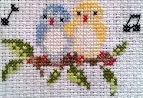 Stitches Pattern, Tiny Cross Stitch, Easy Cross Stitch Patterns, Cross Stitch Letters, Cross Stitch For Kids, Butterfly Cross Stitch, Easy Cross, Cross Stitch Bookmarks, Cross Stitch Bird