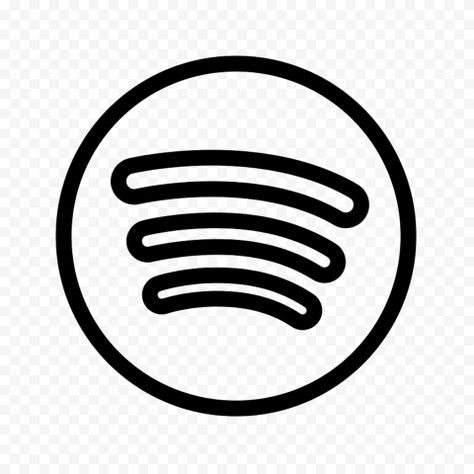 Spotify Outline, Spotify Red Logo, Spotify Symbol, Square App, Spotify Logo, Logo Outline, Website Color Palette, Purple Logo, Black Icon