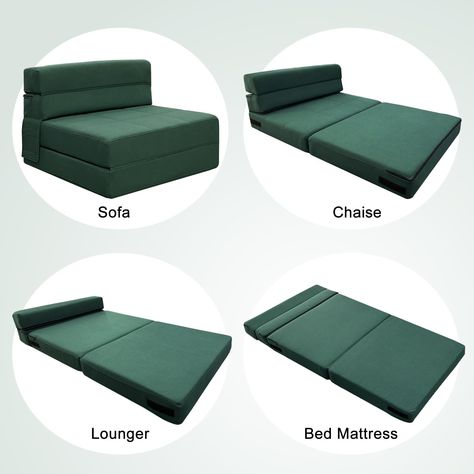 Foldable Couch, Apartment Dark, Fold Out Couch, Sofa Bed Couch, Foldable Furniture, Living Room Apartment, Single Sofa Bed, Chair For Living Room, Room Apartment