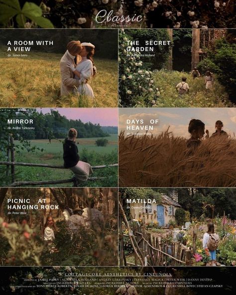 Goblincore Movies, Green Academia Movies, Mumblecore Film, Cottagecore Movies List, This Beautiful Fantastic Movie, Cottage Core Movies, Cottagecore Films, English Movies To Watch, Dreamy Movies