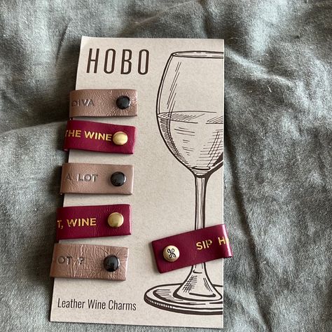 Nwt! Cranberry And Cameo Leather. Wine Diva, Here For The Wine, I Wine A Lot, But First, Wine, Wine Not?, And Sip Happens. Leather Wine Bag, Laser Gifts Ideas, Cricut Leather Engraving, Laser Leather Ideas, Wine Carrier Bags, Leather Wall Art, Leather Charms, Wine Accessories Gift, Sip Happens