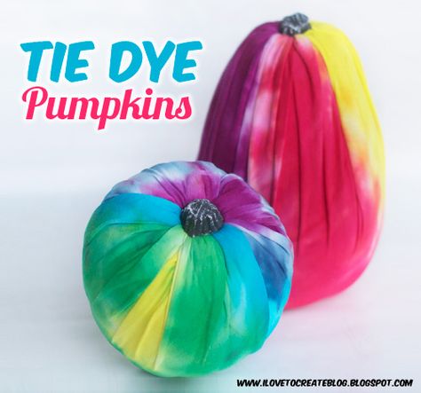 Tie Dye Pumpkins DIY  What a cool Hippie way to break away from the traditional pumpkin ideas Tie Dye Pumpkin, Pumpkins Diy, Carving Templates, Traditional Pumpkin, Trunk Or Treat Ideas, Tie Dye Crafts, Samhain Halloween, Foam Pumpkins, How To Tie Dye