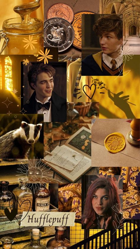 Slytherin And Hufflepuff Wallpaper, Huffle Puffle Aesthetic, Harry Potter Hufflepuff Wallpaper, Hufflepuff Background, Hufflepuff Moodboard, Hufflepuff Core, Quidditch Hufflepuff, Hufflepuff Characters, Hufflepuff Wallpaper