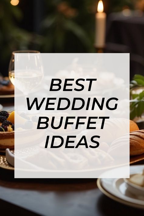 Planning a wedding and deciding on food can be a fun journey! A buffet is a great choice, giving guests plenty of delicious options. Imagine a splendid table filled with tasty gourmet dishes, mouth-watering desserts, and colorful salads. Lots of fun for you and your guests! Your wedding buffet can also match your theme with lovely decorations like flowers and candles. Explore new ideas and create a memorable meal that'll have everyone talking long after your special day. Your buffet, your choice! Salad For Wedding Receptions, Wedding Food Display Buffet, Summer Wedding Food Ideas Buffet, Wedding Dinner Buffet Ideas, Italian Buffet Wedding, Pasta Wedding Buffet, Wedding Luncheon Ideas, Buffet Table Ideas Decor Events, Wedding Food Ideas Buffet