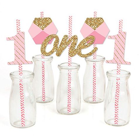 1st Birthday Girl - Fun to be One Paper Straw Decor - Bir... https://smile.amazon.com/dp/B011AJ3STE/ref=cm_sw_r_pi_dp_U_x_MPjSAb8K530ET Straw Decor, Bday Themes, Straw Decorations, Easy Party Decorations, Birthday Party Accessories, Girls Birthday Party Themes, 1st Birthday Girl, Party Straws, Girl 2nd Birthday