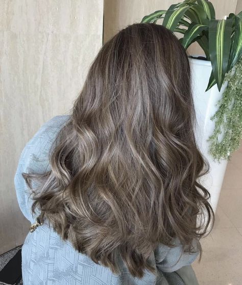 Ash Brown Hair Light, Brown Hair Light, Ash Brown Hair Balayage, Hair Light Brown, Mushroom Hair, Dark Blonde Hair Color, Brown Hair Looks, Ash Brown Hair, Brown Hair Inspo