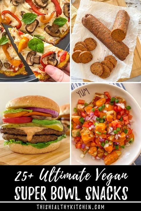 Check out 25+ of the BEST vegan superbowl recipes that make the perfect game day snacks. These vegan superbowl appetizers and party food ideas are delicious, easy to make and perfect for feeding a crowd. Vegan Superbowl Appetizers, Vegetarian Super Bowl Snacks, Vegan Super Bowl Snacks, Meatballs Cocktail, Vegan Super Bowl Recipes, Vegan Superbowl, Vegetarian Super Bowl, Vegan Superbowl Snacks, Vegan Superbowl Food