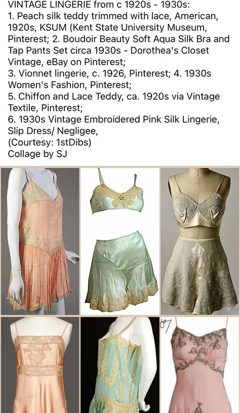 Vintage Negligee, Mary Margaret Style, 1920s Underclothes, 1930s Negligee, Vintage Camisole Sleepwear, Vintage Sleeveless Sheer Sleepwear, Vintage Peignoir Sets, 1930s Fashion Women, Silk Bra