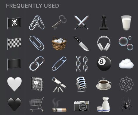 Messenger Emoji, Emojis Aesthetic, Emoji Codes, Emoji Board, Aesthetic Emojis, Aesthetic Emoji, Black Emoji, Bts Emoji, Cute Emoji Combinations