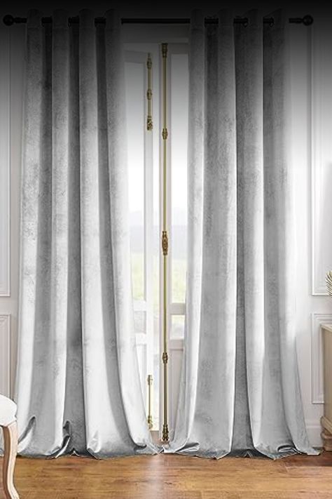 Find your perfect curtain puddle length! Learn the secrets to achieving the perfect curtain puddle for an elegant and sophisticated look. Puddling Curtains, Curtain Puddle Length, Puddled Curtains, Reflection In Puddle, Princess Room Curtains & Drapes, Curtain Styles, Curtain Length, Long Curtains, Curtain Ideas