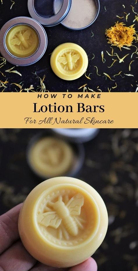 Honey Lotion, Lotion Bars Diy, Homemade Lotion Bars, Lotion Bars Recipe, Săpunuri Handmade, Lotion Recipe, Diy Lotion, Diy Kosmetik, Lotion Bar