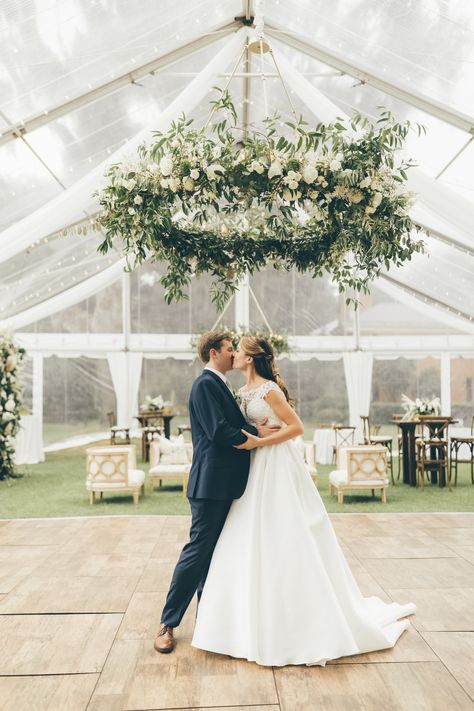 Wedding Greenery From Ceiling, Hanging Flowers Tent Wedding, Floral Chandelier Wedding Diy Hula Hoop, Hanging Wedding Florals, Wedding Greenery Ceiling, Greenery Chandelier Wedding, Ceiling Flowers Wedding, Hanging Florals Wedding, Floral Ceiling Wedding