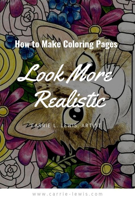 Love coloring pages and colored pencils, but getting tired of the flat look? See how to bring a little realism (and life) to every coloring page beginning with your very next one! Colored Pencil Art Projects, Blending Colored Pencils, A Coloring Page, Colored Pencil Tutorial, Love Coloring Pages, Coloring Tips, Colored Pencil Techniques, Coloring Tutorial, Colouring Techniques