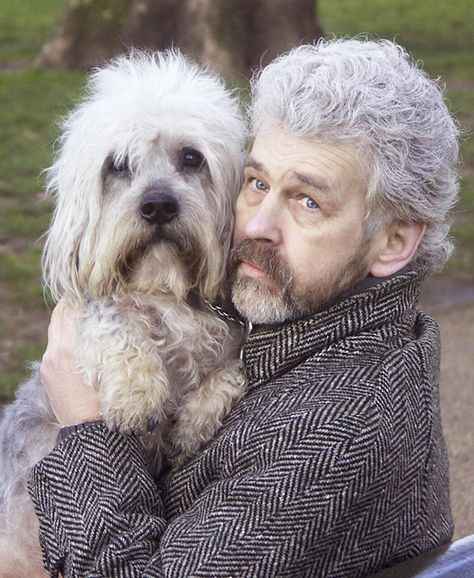 Like Owner Like Dog Dandie Dinmont Terrier, Dog List, Like Animals, Dog Travel, Animal Hospital, Weird Animals, Look Alike, Mans Best Friend, Animals Friends