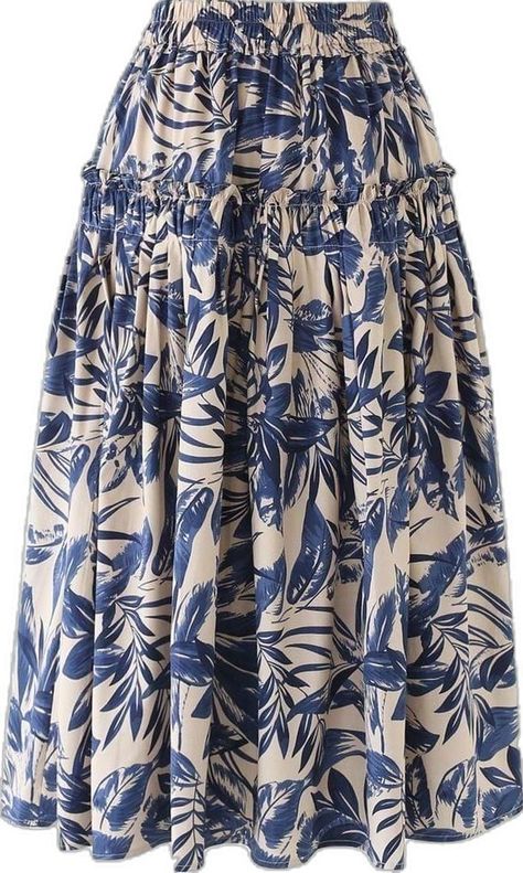 Bridesmaid Dresses Ideas, Vintage Style Skirts, Skater Outfits, Sequence Work, Fashion Buyer, Dresses Ideas, Floral Print Skirt, Pleated Midi Skirt, Long Gown