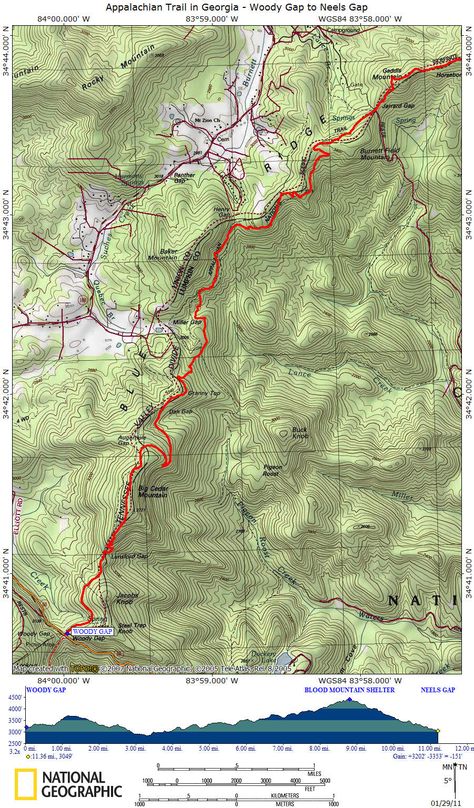 as the shelter located near the summit.This section of the Appalachian Trail starts at Woody Gap, where the AT crosses GA 60. There are nice view Appalachian Trail Map, Hiking In Georgia, Clingmans Dome, The Appalachian Trail, Contour Map, Thru Hiking, Hiking Guide, Topo Map, Appalachian Mountains